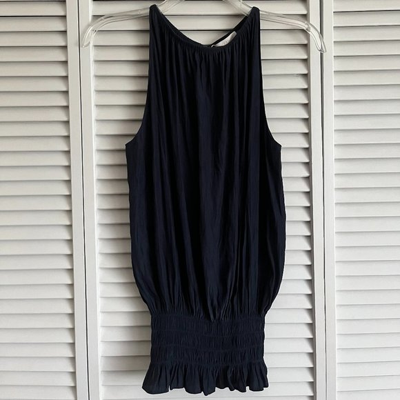 NEW with tags Ramy Brook Lauren Sleeveless Top Navy women’s small - Picture 7 of 16